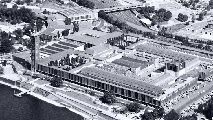 Modernisation measures at Koelnmesse in the 1970s Modernisation measures at Koelnmesse in the 1970s